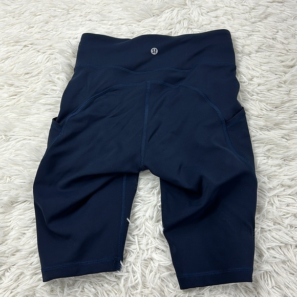 Lululemon Invigorate High-Rise Short 10" True Navy - Picture 3 of 4